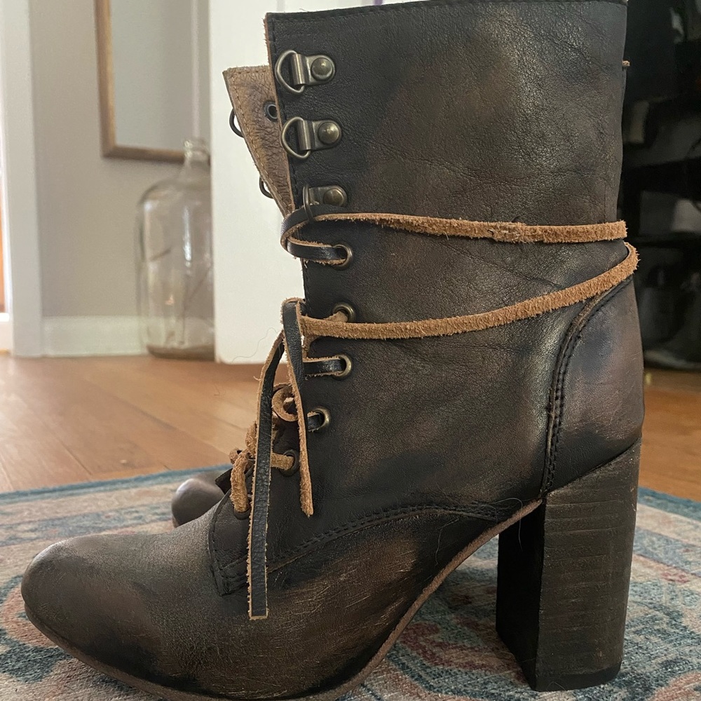 Distressed Freebird Boots